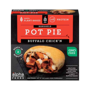 Alpha Foods - Buffalo Chick'n Handheld Pot Pie, 6oz