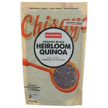 Alter Eco - Black Heirloom Quinoa, 12oz