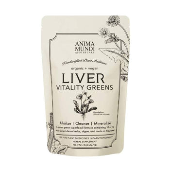Anima Mundi - Liver Vitality: Organic Green Detox, 8oz