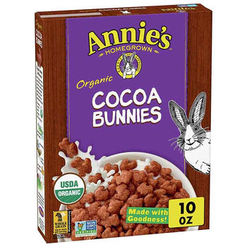Annie's Homegrown - Organic Cereal Cocoa Bunnies, 10oz