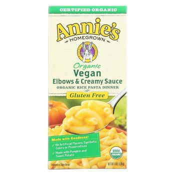 Annie's Homegrown - Organic Elbows and Creamy Sauce, 6oz