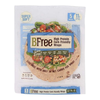 BFree - Gluten-Free High Protein Wraps, 6.7oz – Vegan Essentials