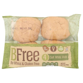 BFree - Gluten-Free Soft White Rolls, 8.46oz – Vegan Essentials