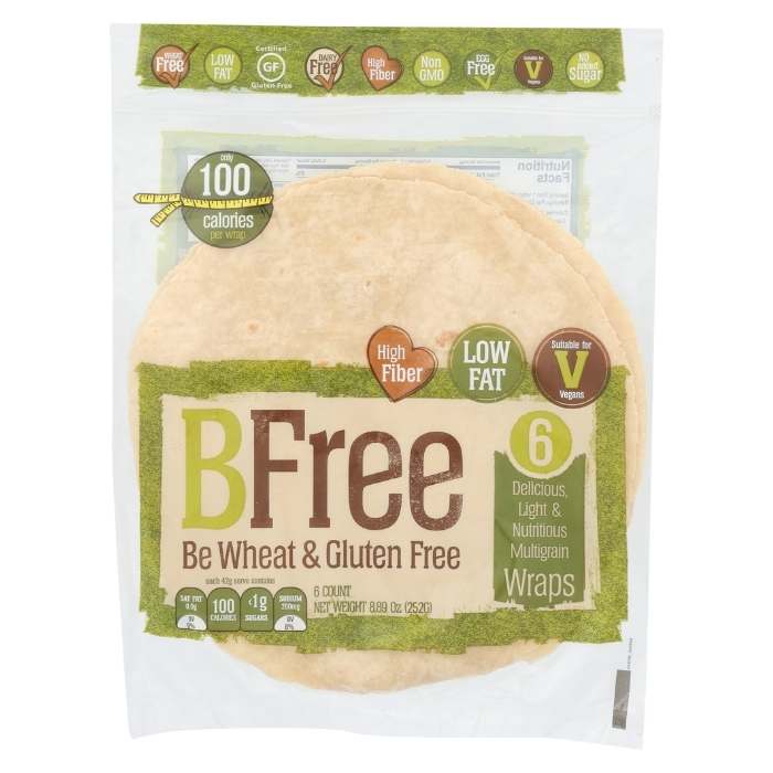 BFree - Gluten-Free Wraps, 8.89oz | Multiple Options