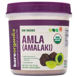 BareOrganics - Amla Powder (Indian Gooseberry), 8oz
