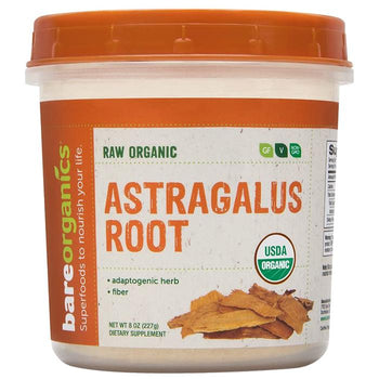 BareOrganics - Astragalus Root Powder, 8oz