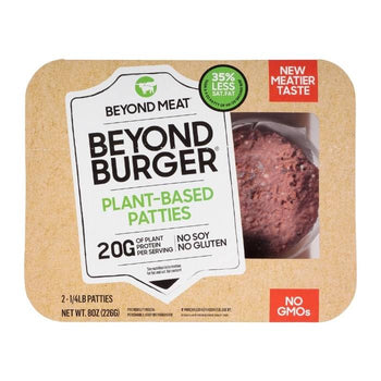 Beyond Meat - Plant-Based Burger Patties, 2Ct - Buy It Now! – Vegan  Essentials Online Store