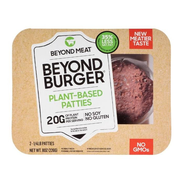 Beyond Meat - Plant-Based Burger Patties, 2Ct - Buy It Now! – Vegan  Essentials Online Store