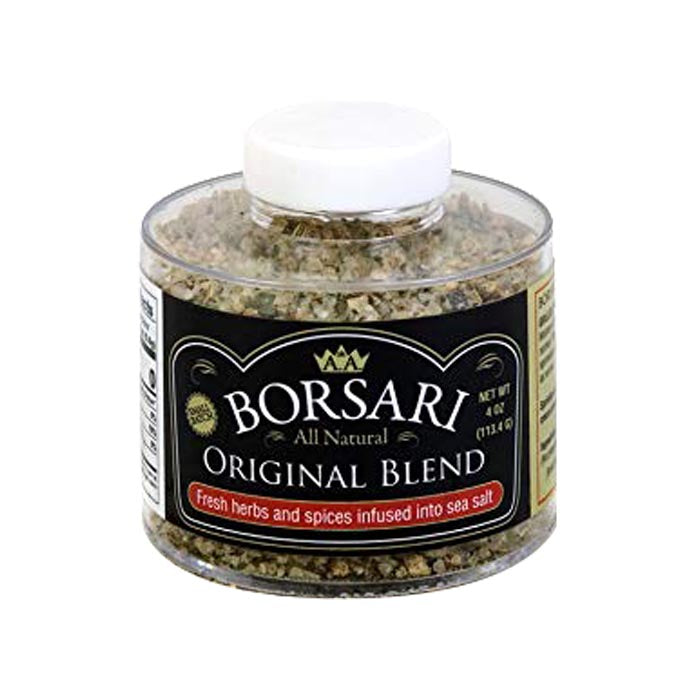 Borsari Seasoning Salt 4oz Multiple Flavors