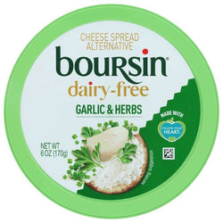 Boursin - Dairy-Free Garlic & Herbs Cheese Spread , 6oz