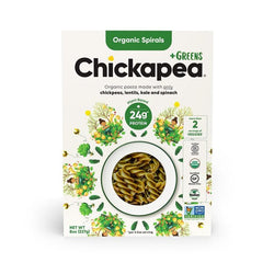 Chickapea - Greens Spirals Pasta, 8oz
