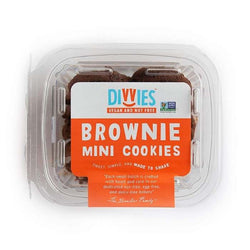 Divvies - Mini Brownie Cookies, 6oz