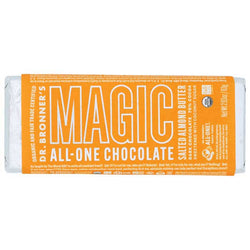 Dr. Bronner's - Salted Almond Butter Magic All-One Chocolate Bars, 3oz