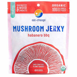 Eat The Change - Habanero BBQ Mushroom Jerky, 2oz