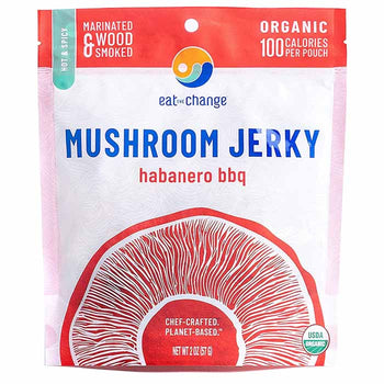 Eat The Change - Habanero BBQ Mushroom Jerky, 2oz