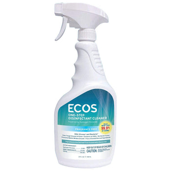 Ecos - One-Step Disinfectant, Fragrance-Free, 24floz