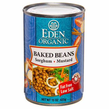 Eden Foods - Organic Baked Beans with Sorghum & Mustard, 15oz