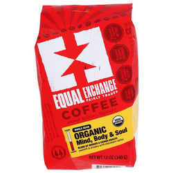 Equal Exchange - Organic Whole Bean Coffee | Multiple Options