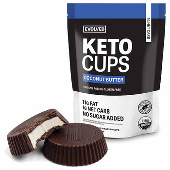 Evolved - Organic Chocolate Keto Cups | Multiple Options
