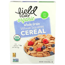 FIELD DAY - Wheat Squares Cereal, 13oz