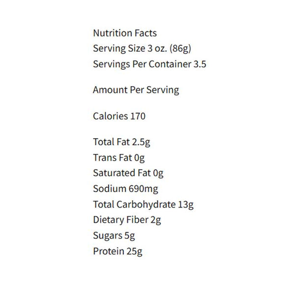 Feed Your Head Ham Roast, 10oz - back