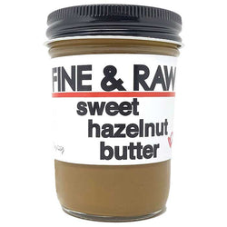 Fine & Raw - Sweet Hazelnut Butter Spread, 8oz