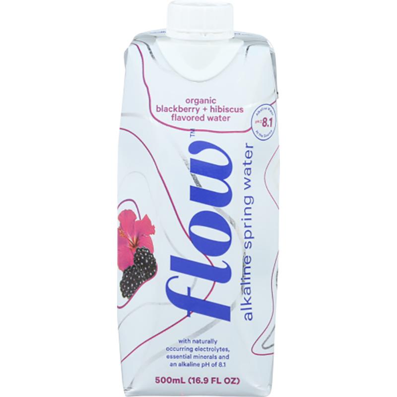 Flow Water - Blackberry + Hibiscus, 16.9 fl oz