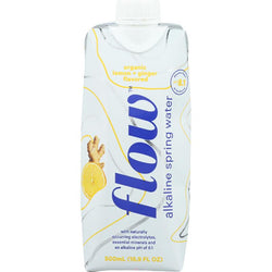 Flow Water - Lemon + Ginger, 16.9 fl oz
