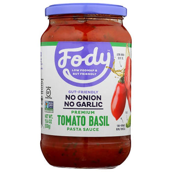 Fody Food Co - Pasta Sauce Tomato Basil, 19.4oz