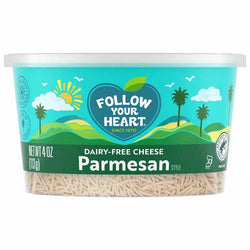 Follow Your Heart - Dairy Free Cheese - Shredded Parmesan, 4oz