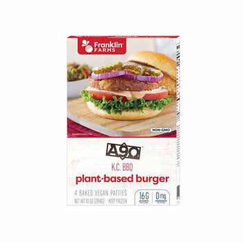Franklin Farms - Plant-Based Burger K.C. BBQ, 10oz