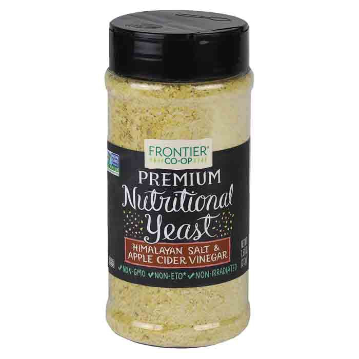 Frontier CoOp Himalayan Salt & Vinegar Nutritional Yeast Blend, 7.5