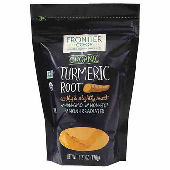 Frontier Co-Op - Organic Ground Turmeric Root, 6.21oz