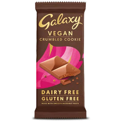 Galaxy - Chocolate Bar Vegan Crumbled Cookie, 25g | Multiple Sizes