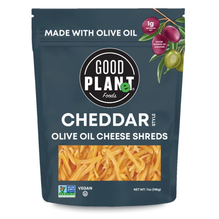 7 Pack)Good Planet Vegan Cheddar Shreds, 8 oz. 