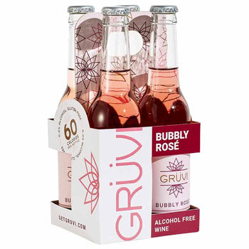 Gruvi - Non-Alcoholic Bubbly Rosé - 4-Pack