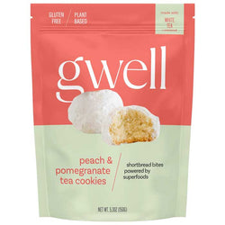 Gwell - Peach Pomegranate Tea Cookies, 1.7oz