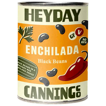 Heyday Canning Co - Black Beans Enchilada, 15oz