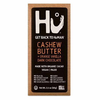 Hu - Cashew Butter & Orange Vanilla Dark Chocolate, 2.1oz