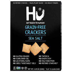 Hu - Crackers Sea Salt, 4.25oz