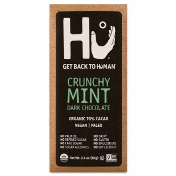 Hu - Crunchy Mint Dark Chocolate, 2.1oz