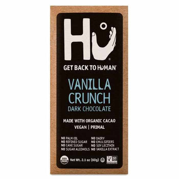 Hu - Vanilla Crunch Dark Chocolate, 2.1oz