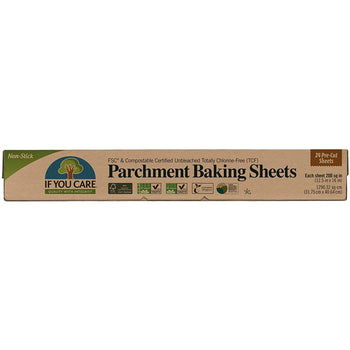 If You Care - Unbleached Parchment Baking Paper, 24 Sheets