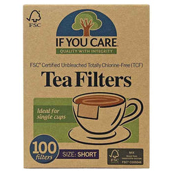 If You Care - Unbleached Tea Filters, 100-Pack