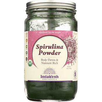 Imlakesh Organics - Spirulina Powder, 14oz