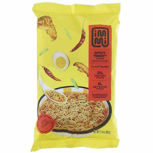 Immi - Plant-Based Ramen Spicy Beef, 2.4oz