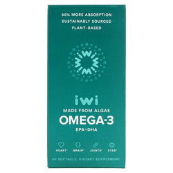Iwi - Vegan Algae Omega-3 EPA/DHA, 30 Soft Gels