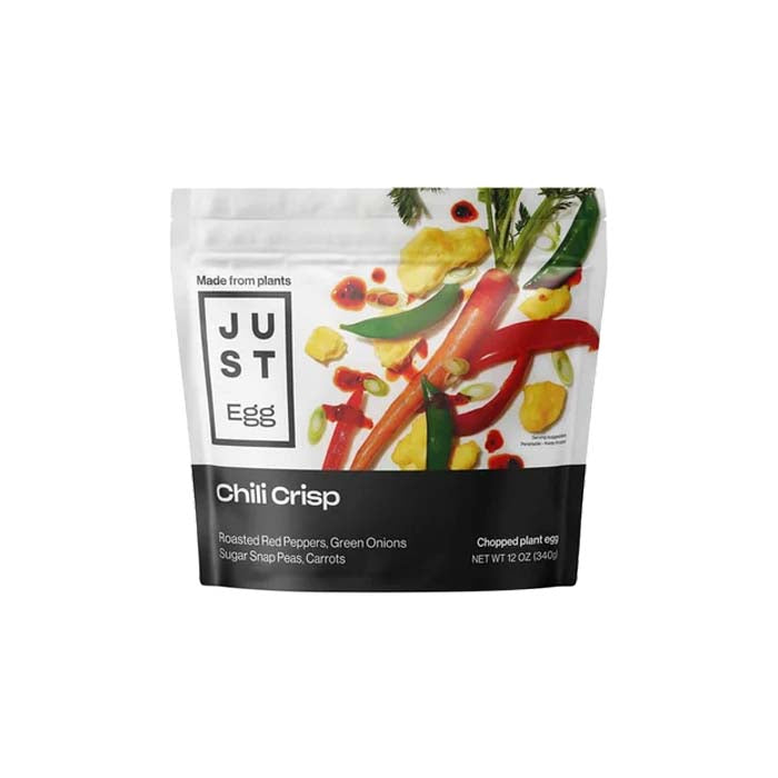 JUST Egg Chopped Egg Chili Crisp, 12oz Vegan Essentials Online Store