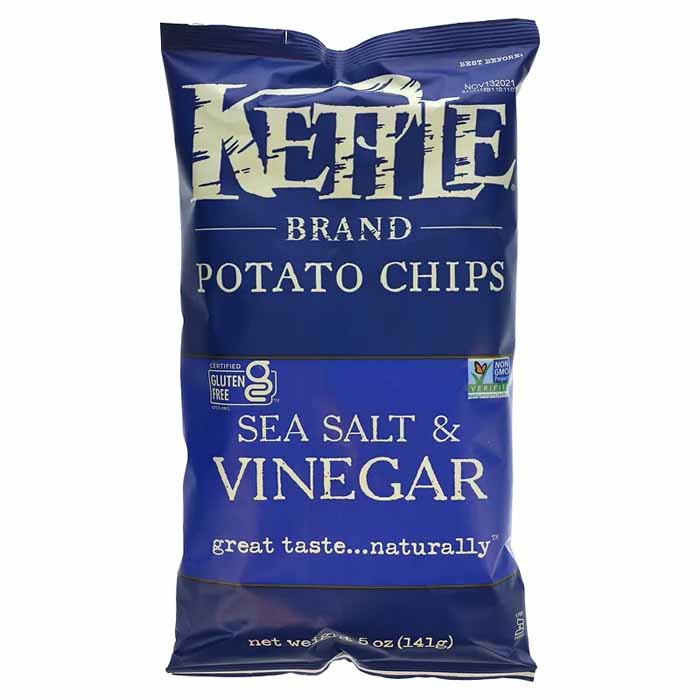 Kettle Brand - Potato Chips, 5oz | Multiple Flavors – Vegan Essentials