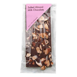 Lagusta's Luscious - Salted Almond Milk Chocolate Bar, 1.76oz